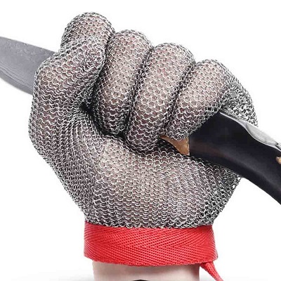 metal mesh glove-metal mesh butcher gloves-stainless steel gloves-metal  gloves for cutting-steel hand gloves – Ras Safety