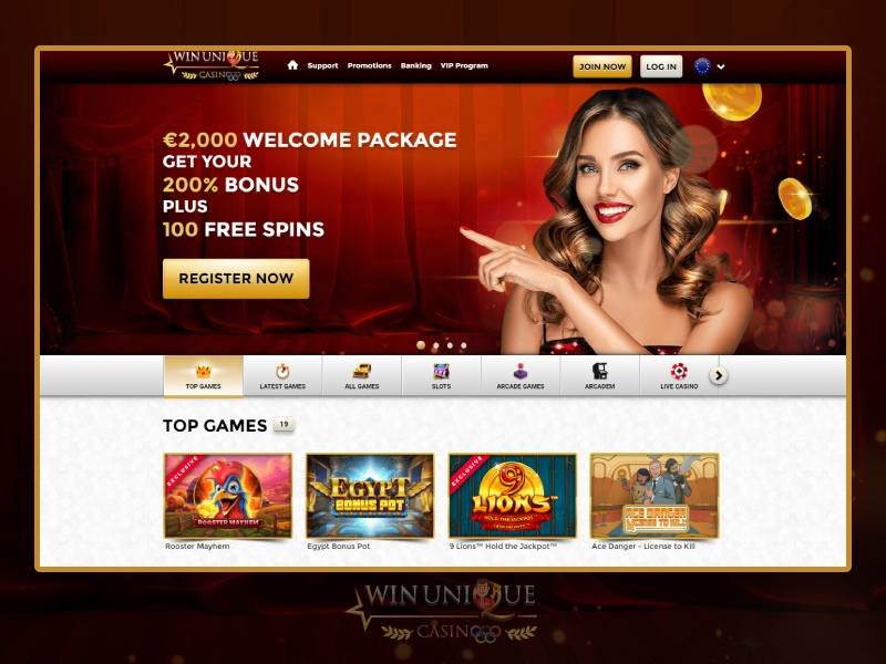 Découvrez les avantages uniques de la plateforme Win Unique Casino en France - aperçu
